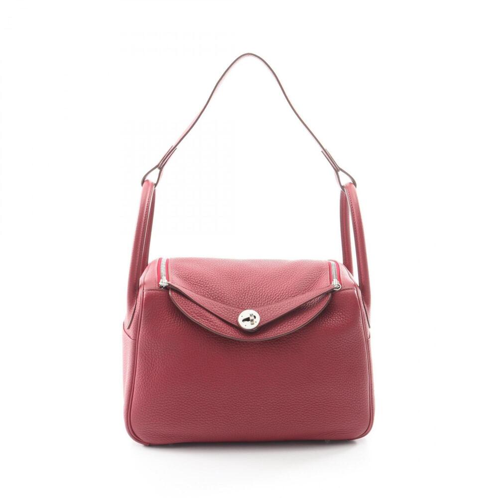 Hermes Lindy 30 Shoulder Bag/Handbag, Leather, Taurillon Clemence, Women's, B... - Picture 1 of 11
